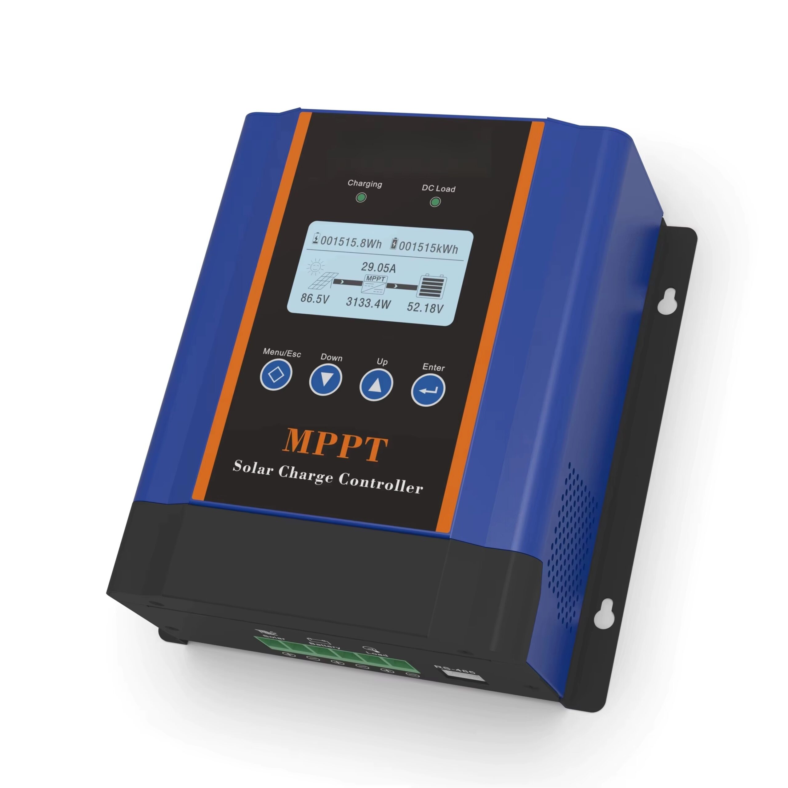 Hybrid off-grid inverter-charger with built-in MPPT